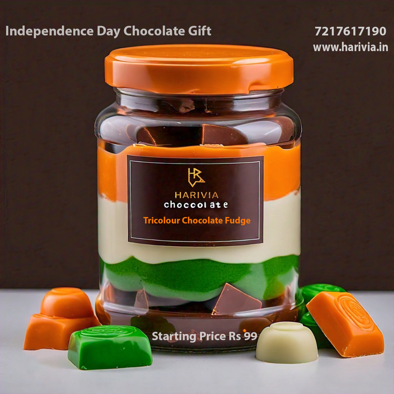 Harivia Chocolates Independence Day Chocolate Gift