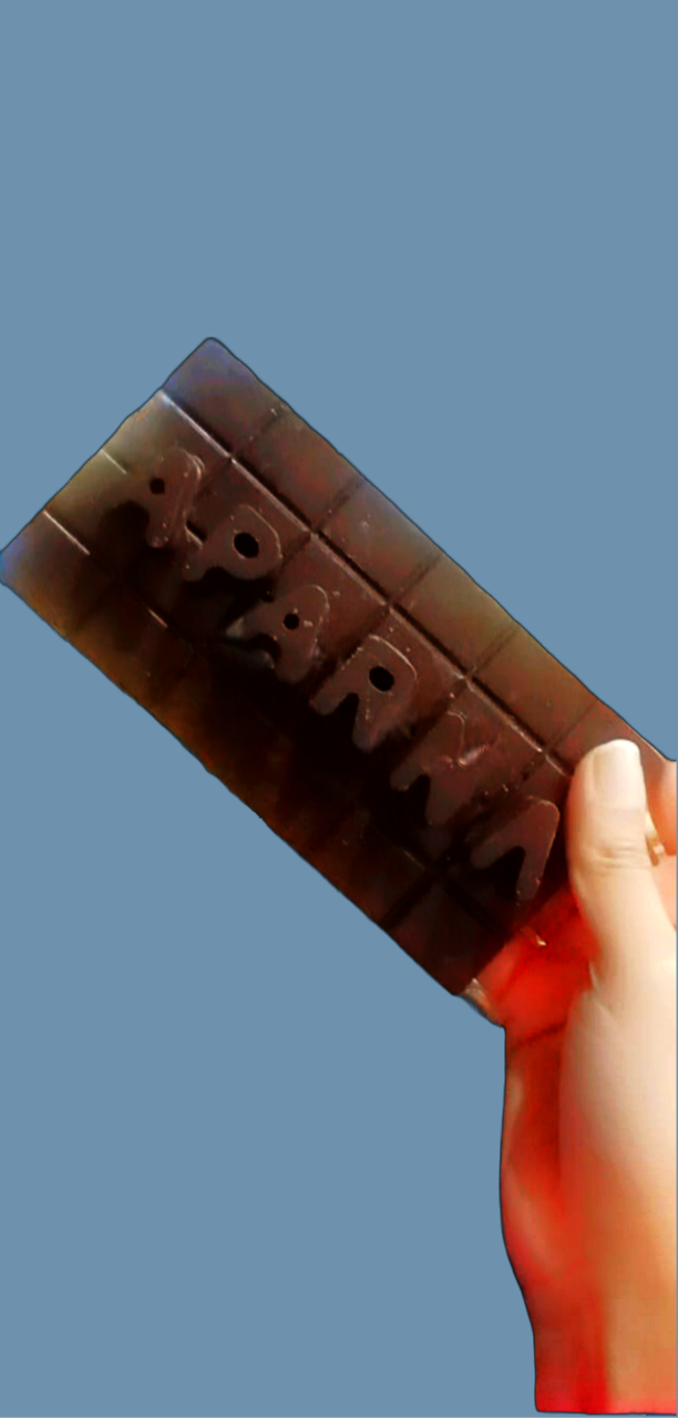 Harivia Chocolate Valentine Edition Chocolate Bar and Rose Teddy Gift Set