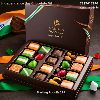Harivia Chocolates Independence Day Chocolate Gift