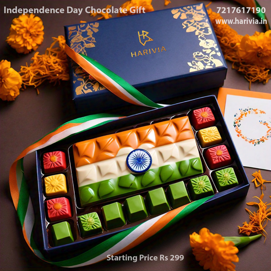 Harivia Chocolates Independence Day Chocolate Gift